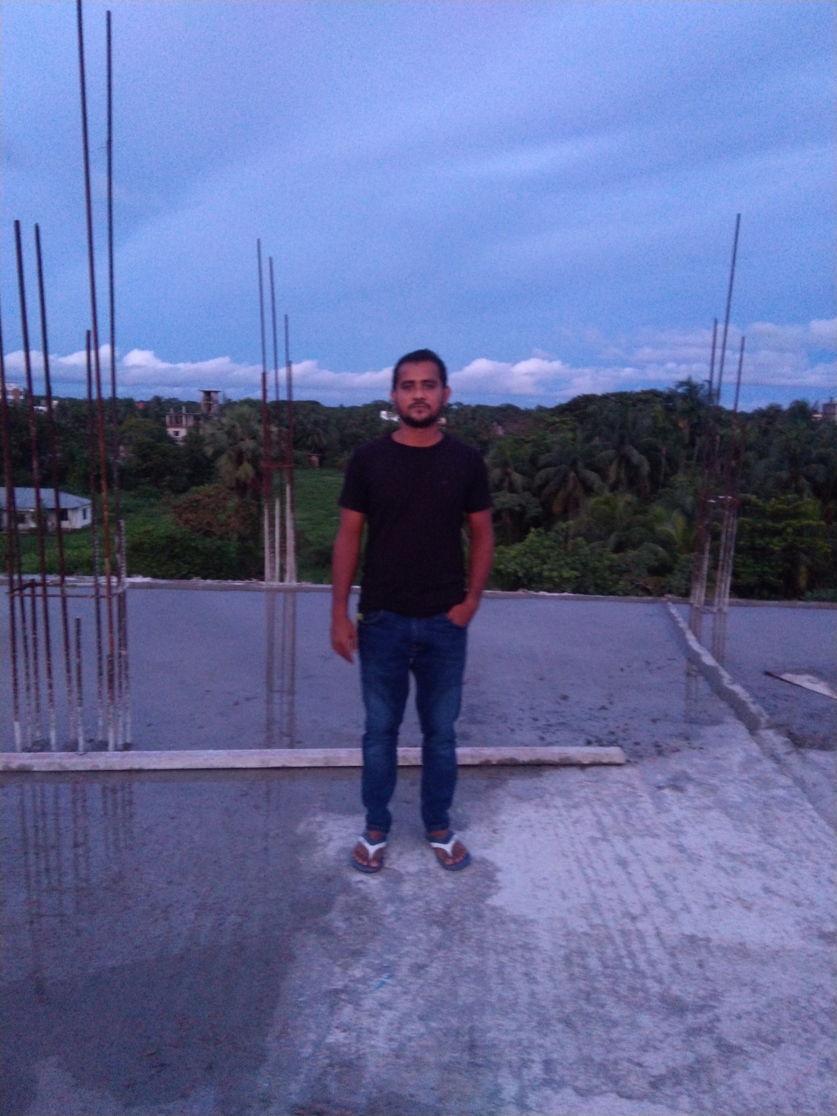 Zakir Hossain portrait
